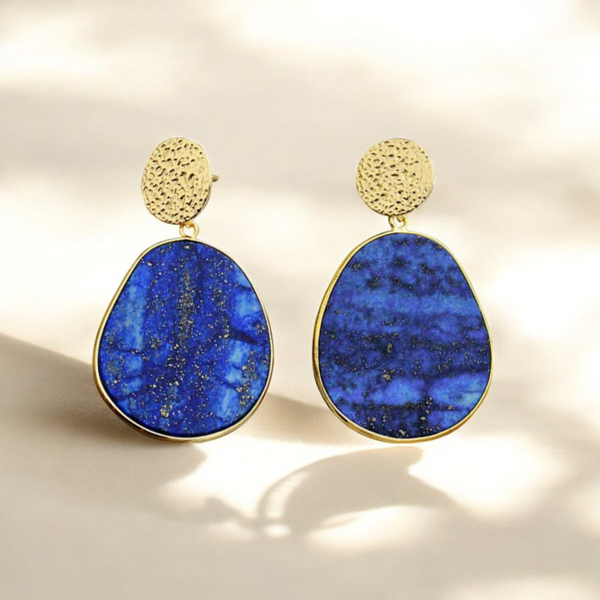 Lapis Lazuli Beschermende Hangoorringen