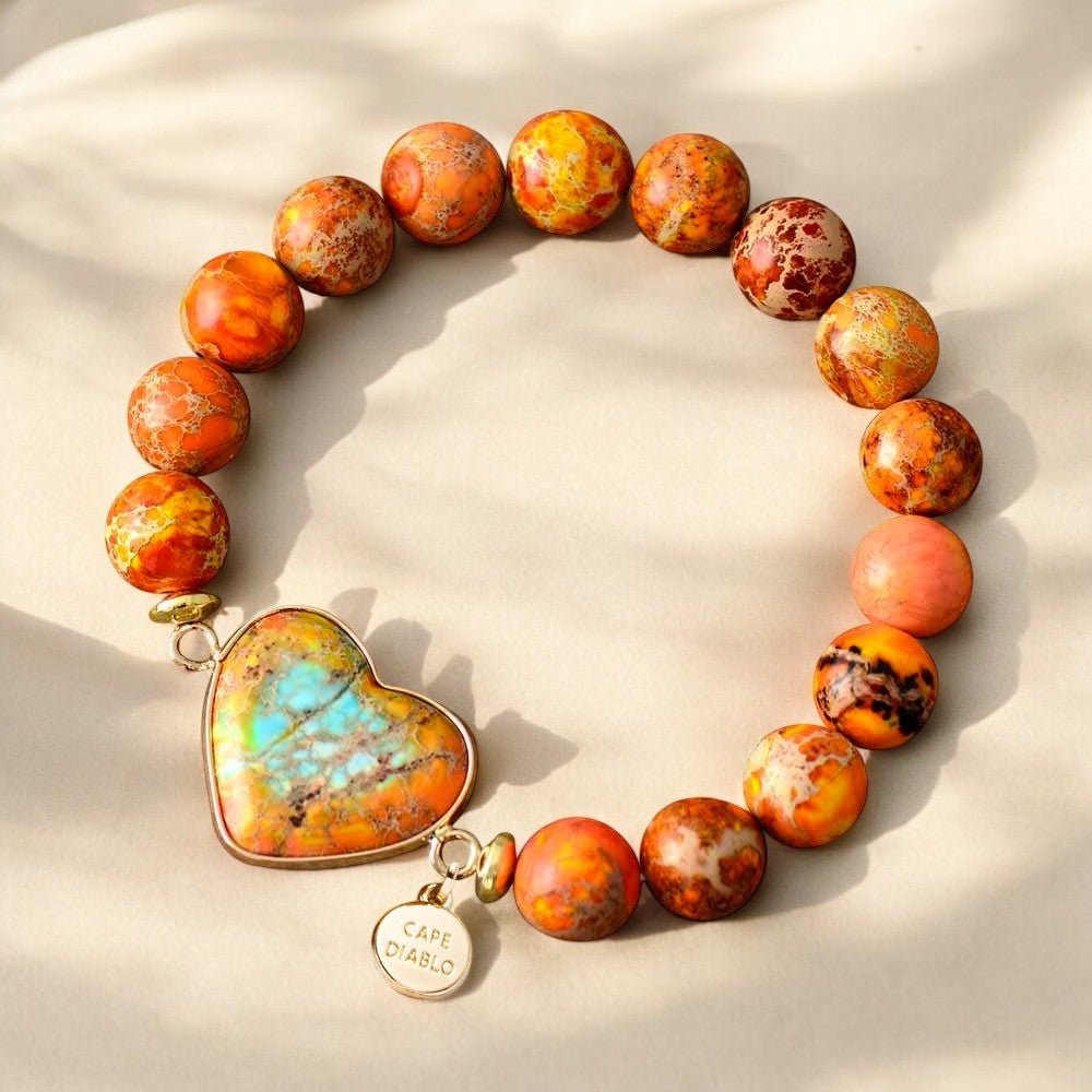 Liefde voor vuur helende armband