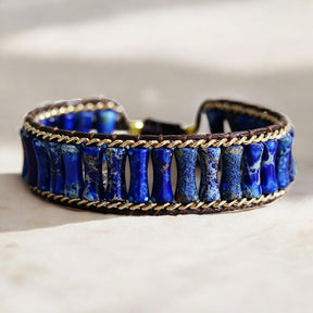 Magische Blauwe Jaspis Energie Armband