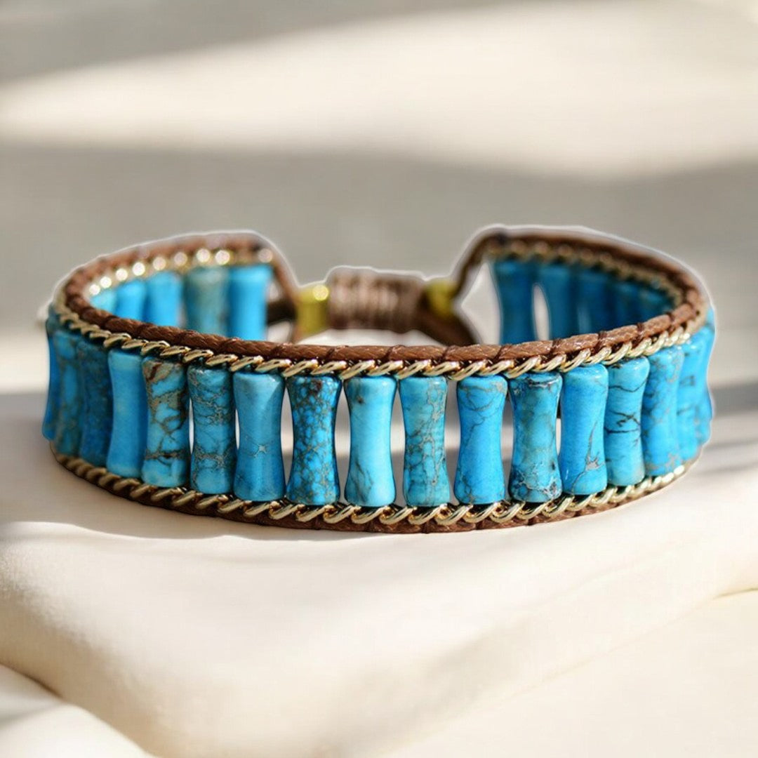 Magische Turkooise Jaspis Energie Armband