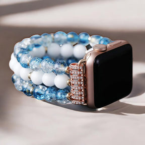 Crystal Jade Frost Stretch Horlogeband