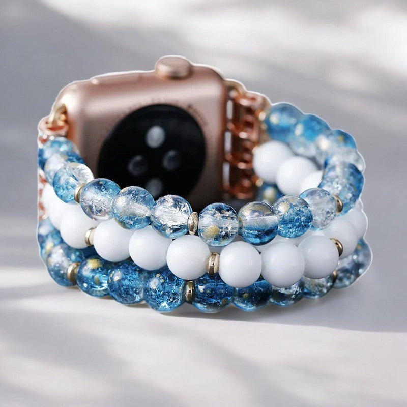 Crystal Jade Frost Stretch Horlogeband