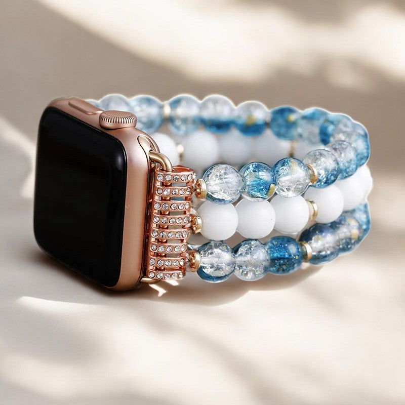 Crystal Jade Frost Stretch Horlogeband