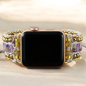 Majestueuze Amethist Apple Watch Band