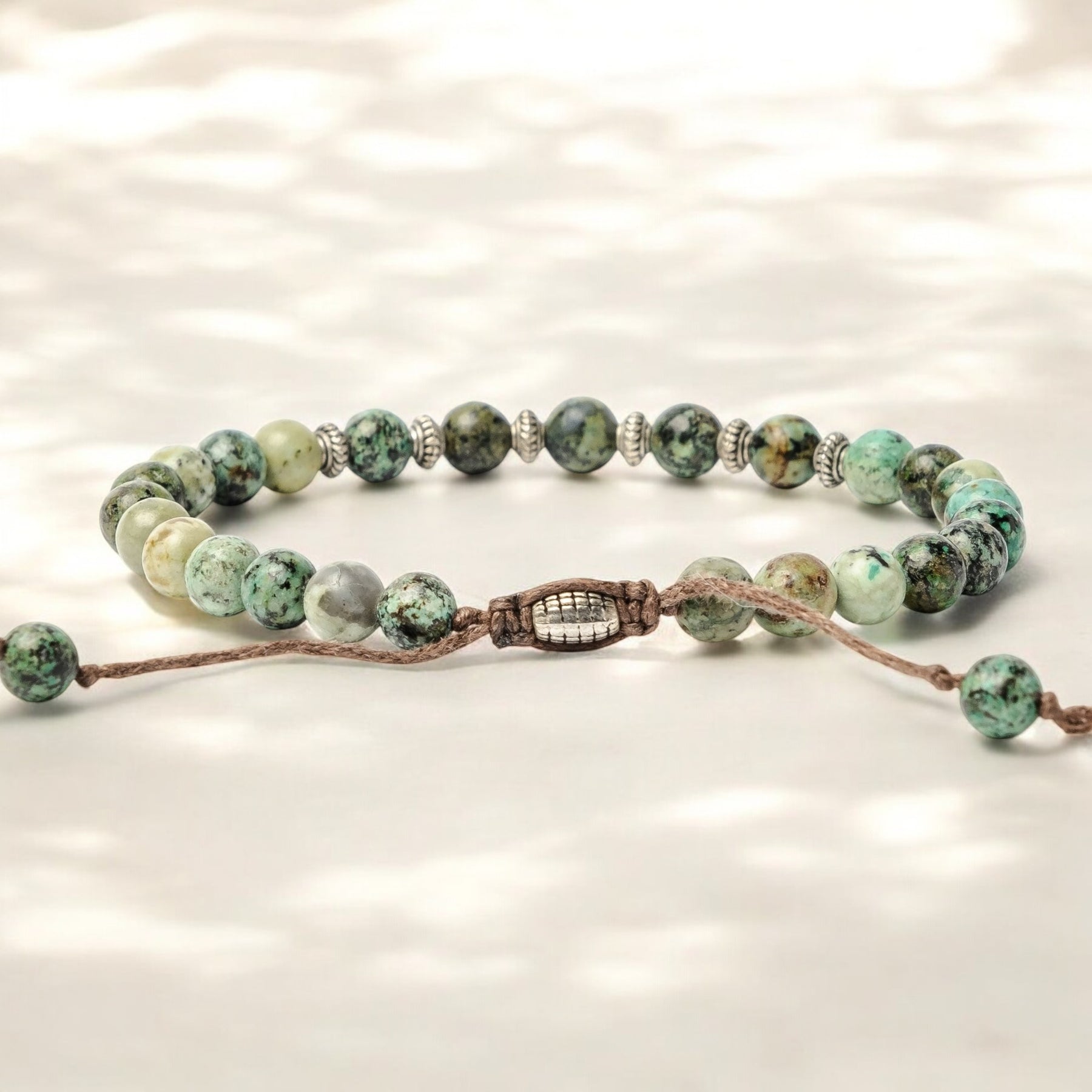 Afrikaanse Turquoise Ragnar-armband voor heren