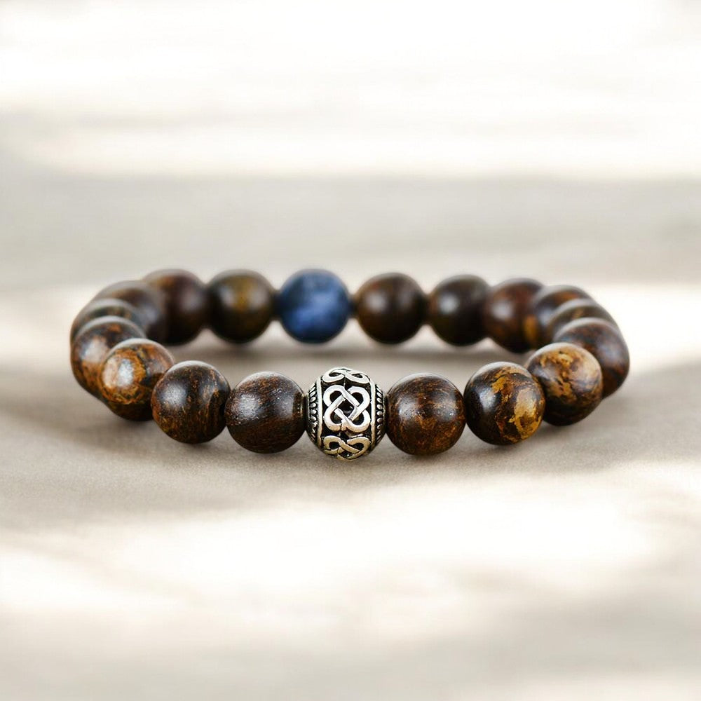 Heren Bronziet Tibetaans Armband
