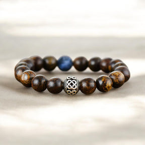 Heren Bronziet Tibetaans Armband