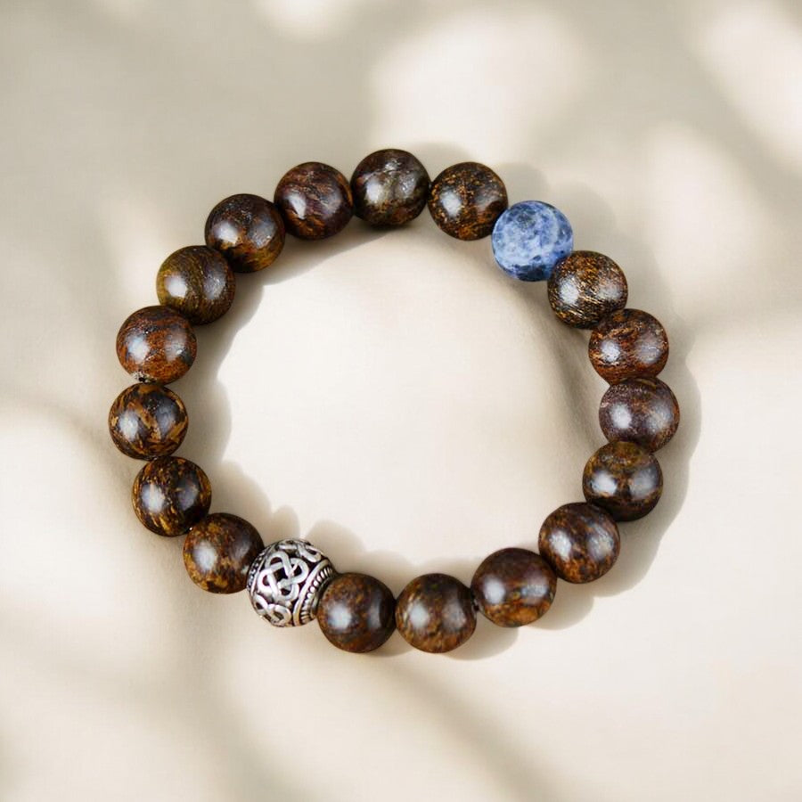 Heren Bronziet Tibetaans Armband