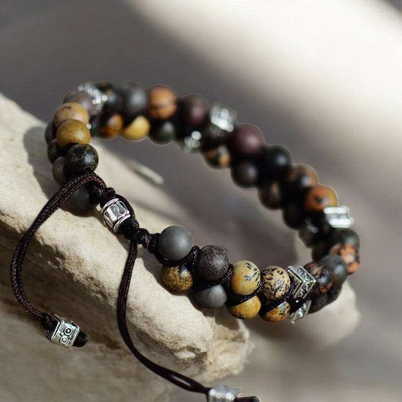 Heren Charmante Jasper Armband
