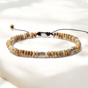 Heren Tibetaanse Jaspis Armband