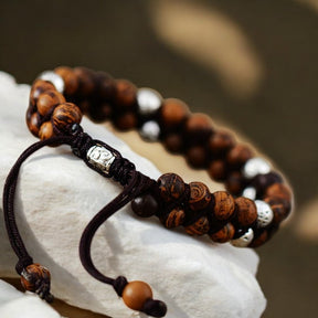 Heren Vintage Jasper Armband