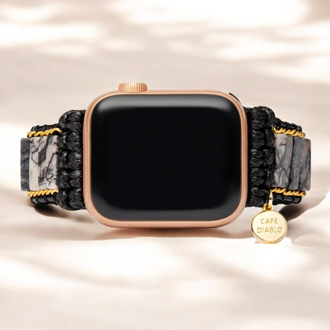Weelderige Jasper Apple Watch-band