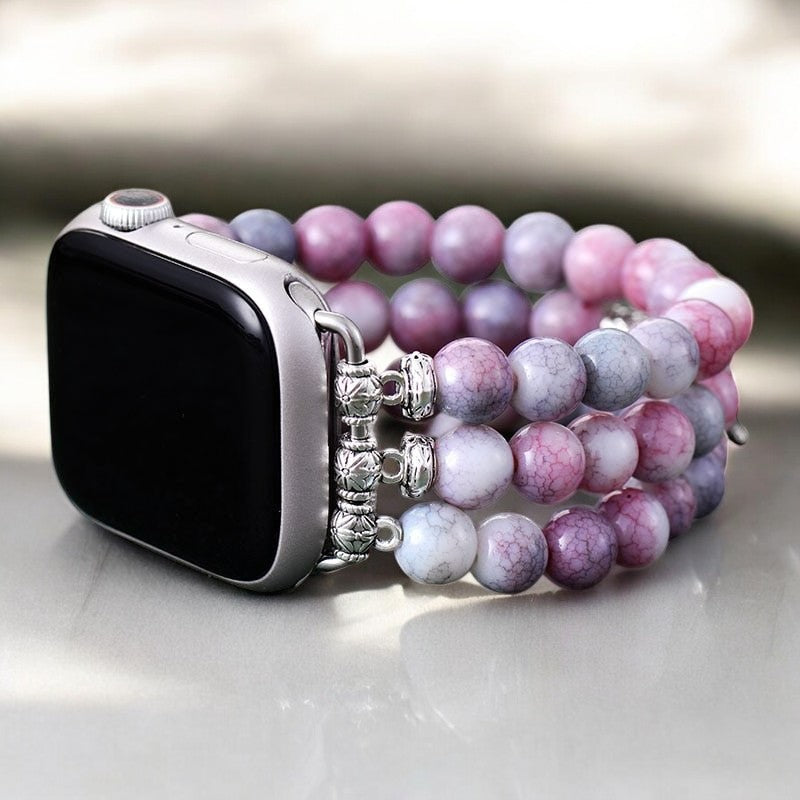 Pastel Liefde Stretch Apple Watch Bandje
