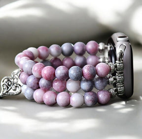 Pastel Liefde Stretch Apple Watch Bandje