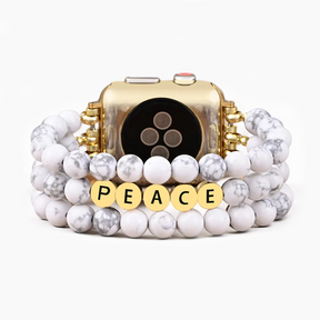 Howliet Peace Inspiration Apple Watch bandje