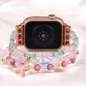 Pink Sands Stretch Apple Watch-band
