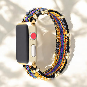 Paarse Narcis Apple Watch Band