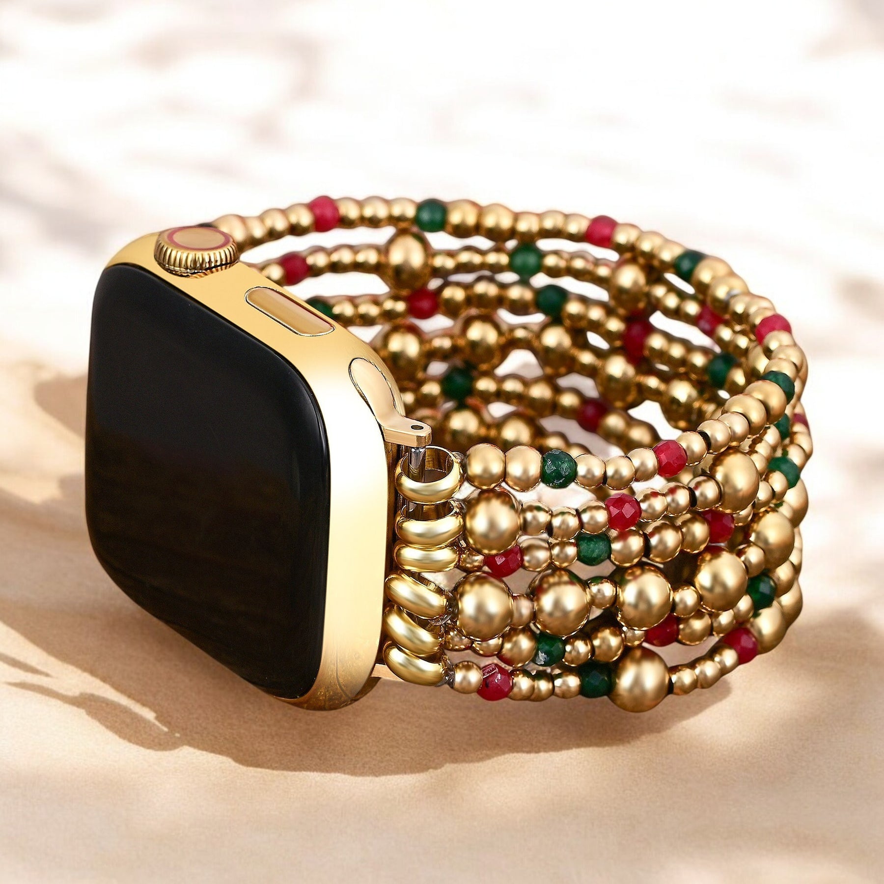 Kerst Gouden Magische Apple Watch Band