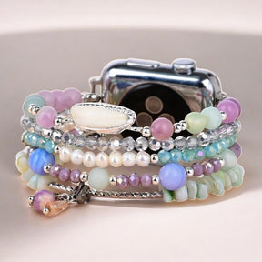 Seaside Dreams stretch Apple Watch -bandje