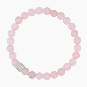 Valentijns Zilveren Liefdeskralen Armband