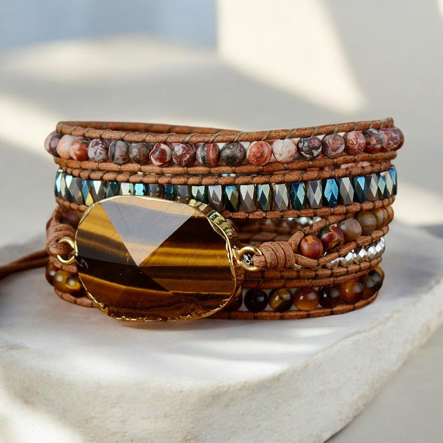 Tiger's Eye Royal Armband
