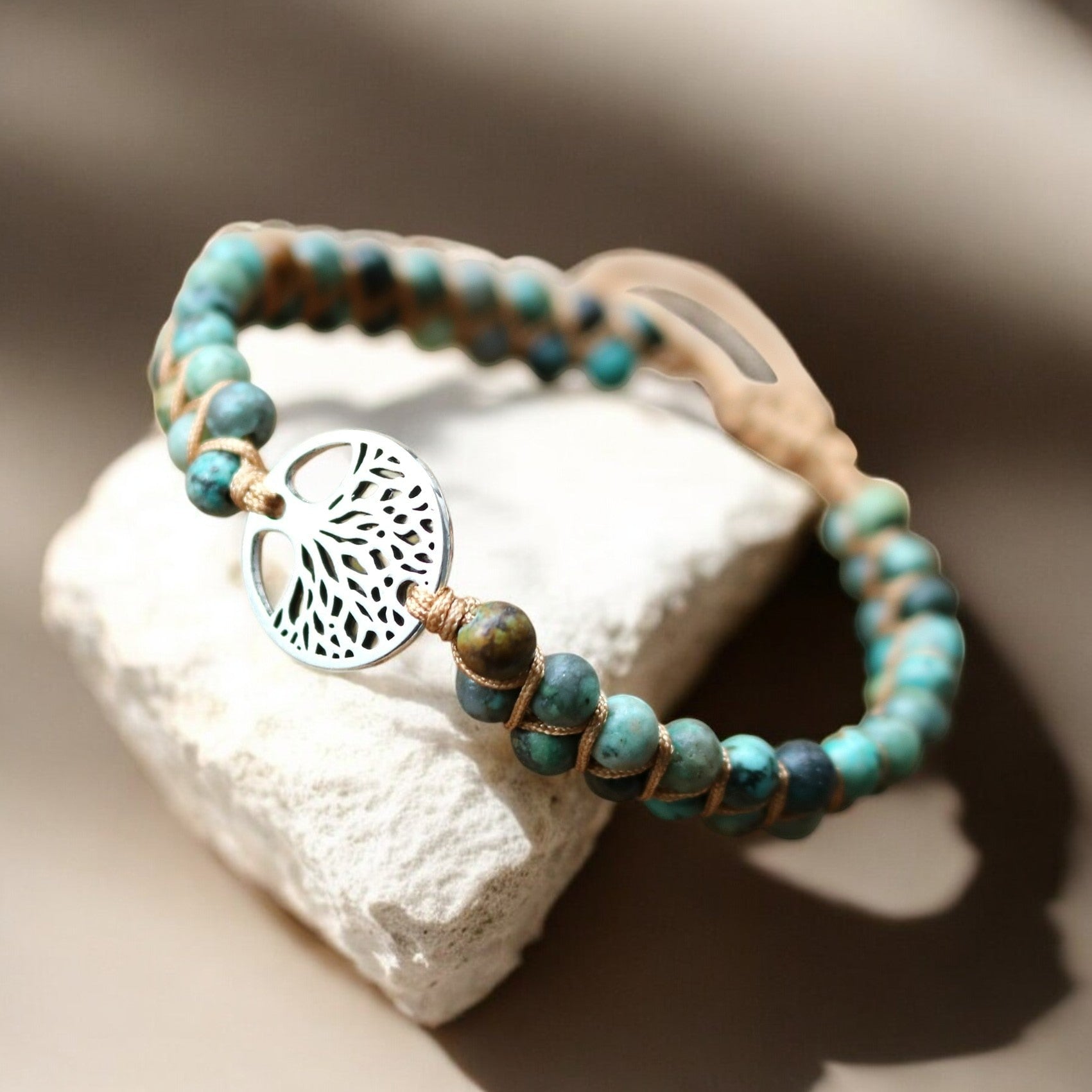 Tree of Life Afrikaanse Jaspis Armband