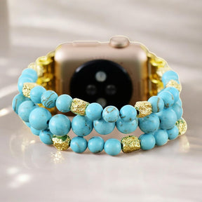 Turquoise Dream Stretch Apple Watch-band