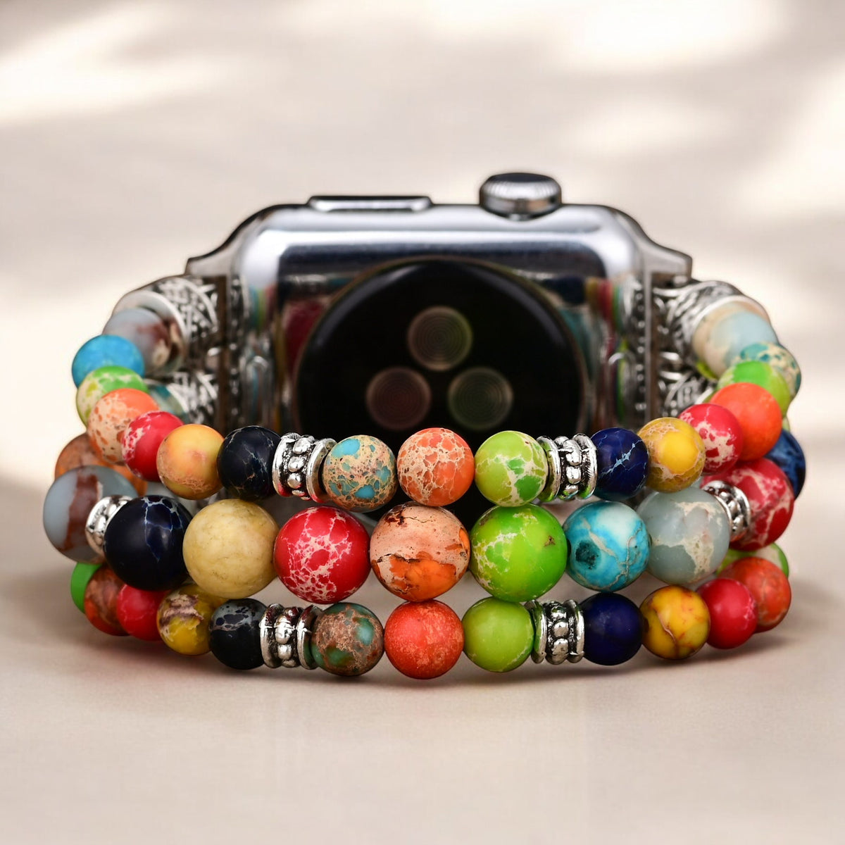 Levendige Chakra Stretch Apple Watch Band