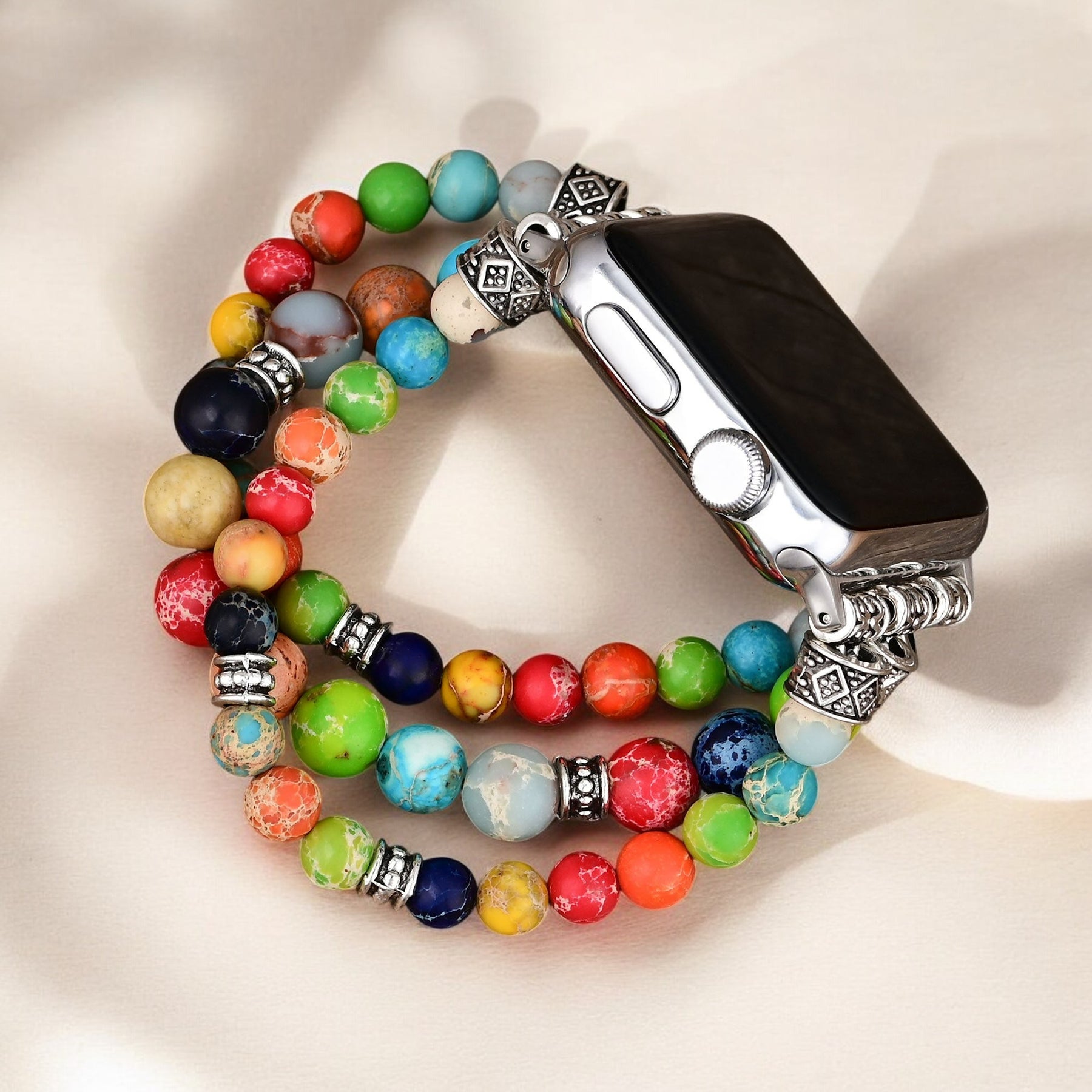 Levendige Chakra Stretch Apple Watch Band