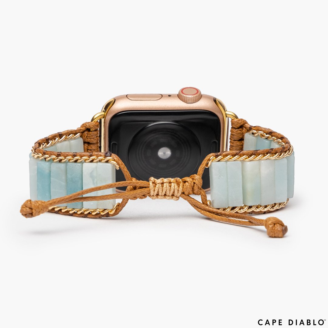 Amazonite Protection Apple Watch Strap - Cape Diablo