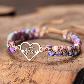 Heartbeat Charm Healing Bracelet - Cape Diablo