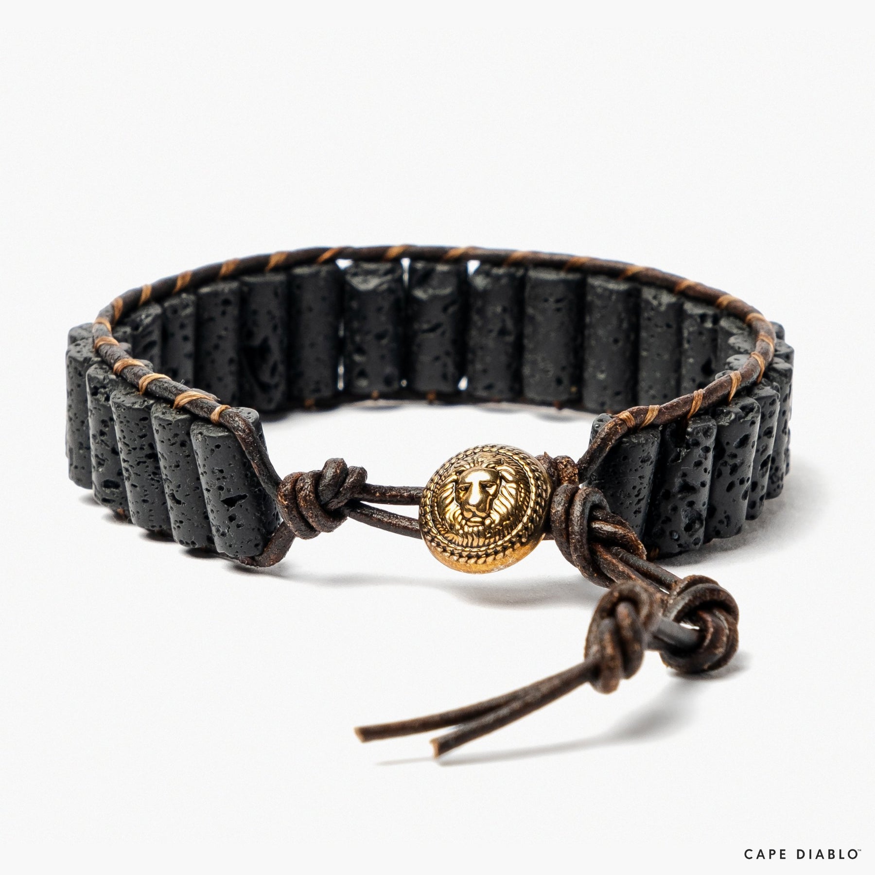 Men's Lava Stone Bracelet - Cape Diablo