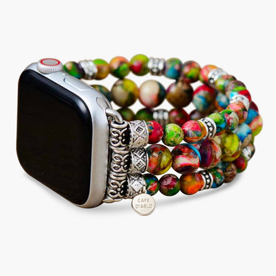 Vineyard Jasper Stretch Apple Watch-band